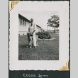 Man with dog (ddr-densho-434-179)