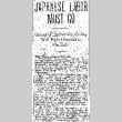 Japanese Labor Must Go. Unions of Snohomish County Will Fight Orientals to the End. (March 30, 1904) (ddr-densho-56-40)