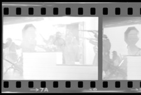 Negative film strip for Farewell to Manzanar scene stills (ddr-densho-317-171)
