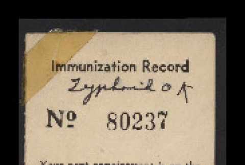 Immunization record (ddr-csujad-55-1959)
