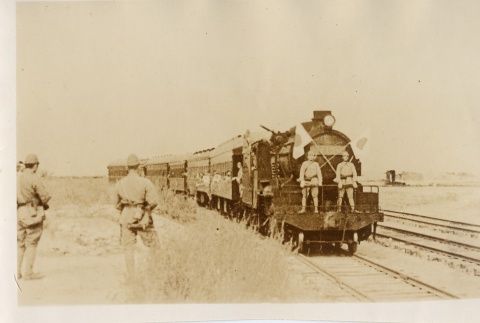 Soldiers on a train (ddr-njpa-6-90)