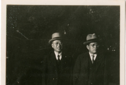 Two men in hats (ddr-densho-426-2131)