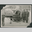 Soldiers pose next to sleigh (ddr-densho-397-320)
