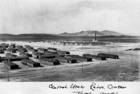 Photo of Topaz camp, take from above (ddr-ajah-6-145)