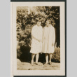 two women in a yard (ddr-densho-378-867)
