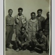 Seven Japanese American soldiers posed (ddr-densho-201-371)
