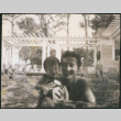 Man and baby swimming (ddr-densho-523-501)