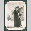 Woman carrying books (ddr-densho-463-201)