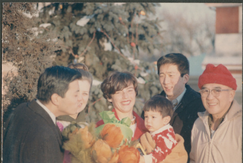 Color photo family with toddler (ddr-densho-523-416)
