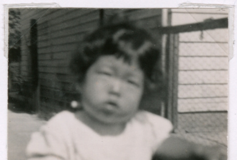 Susan Isoshima in Baby Walker (ddr-densho-477-223)