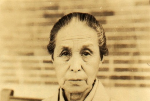 Ikuko Megata, the Women Patriot's Association leader (ddr-njpa-4-920)