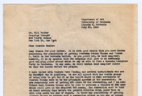 Letter from Joseph Ishikawa to Bill Becker (ddr-densho-468-218)