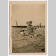 Baby at the beach (ddr-densho-335-166)