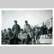 Soldiers on the boardwalk in Nice, France (ddr-densho-22-310)