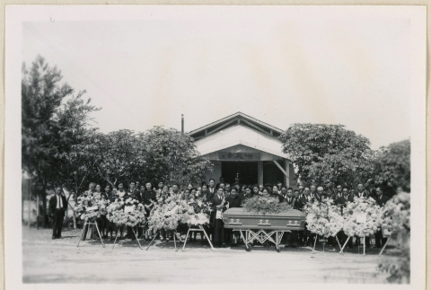 Funeral for Hajime Nishimoto (ddr-densho-37-2046)