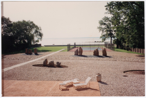 Yard with rock landscaping (ddr-densho-377-1860)