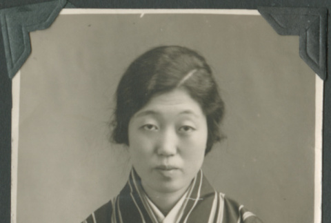 Portrait of Iku Takahashi (ddr-densho-355-323)