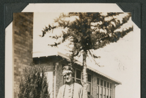 woman in yard (ddr-densho-378-511)