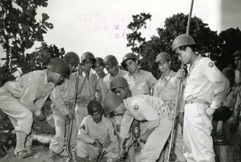 Soldiers in basic training (ddr-densho-22-488)