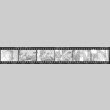 Negative film strip for Farewell to Manzanar scene stills (ddr-densho-317-219)