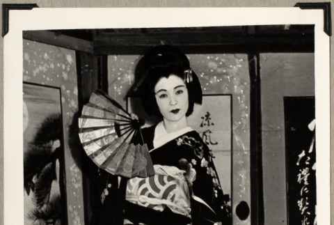Woman in Kimono (ddr-densho-587-73)