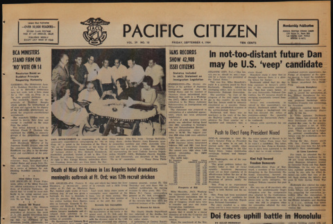Pacific Citizen, Vol. 59, Vol. 10 (September 4, 1964) (ddr-pc-36-36)