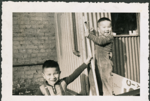 Photo of two children (ddr-densho-483-358)