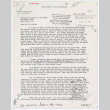 Letter from University of California Berkeley Vice President Monroe E. Deutsch to President Roosevelt and response from Edward J. Ennis (ddr-densho-1007-1036)