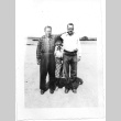 Japanese American man and girl with a camp administrator (ddr-densho-157-20)