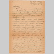 Letter from Alvin Uchiyama to Kathleen Koga Uchiyama (ddr-densho-406-191)