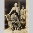 David Lloyd George, Margaret Lloyd George and one of their daughters, Megan (ddr-njpa-1-1208)
