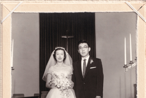 Wedding portrait of Kenji Tomita and Mary Nakata (ddr-ajah-6-47)