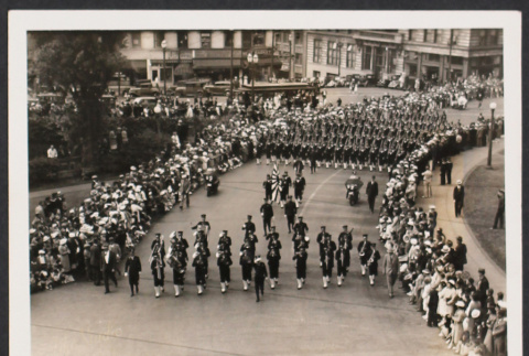 View of Japanese Military parade (ddr-densho-493-178)