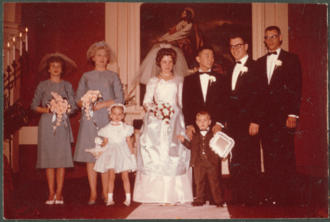 Formal wedding party (ddr-densho-523-379)