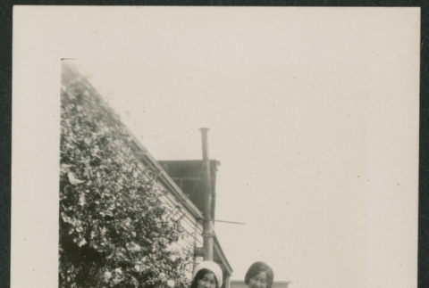 two women in yard (ddr-densho-378-874)