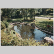 Pond with rock bridge (ddr-densho-377-1991)
