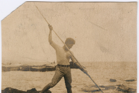 Spear fishing (ddr-densho-492-30)