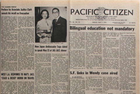 Pacific Citizen, Vol. 82, No. 18 (May 7, 1976) (ddr-pc-48-18)