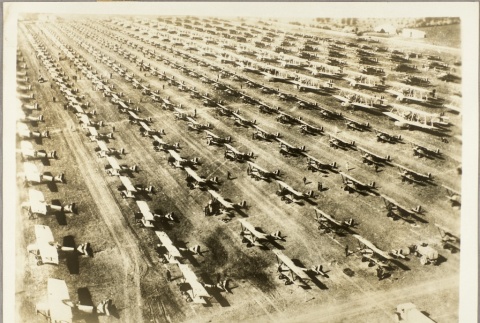 Italian planes parked on an airfield (ddr-njpa-13-782)