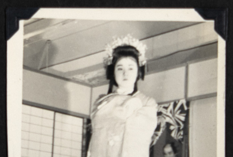 Performer on a stage (ddr-densho-542-763)