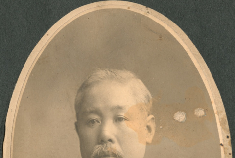 Portrait of man with gray hair (ddr-densho-293-95)