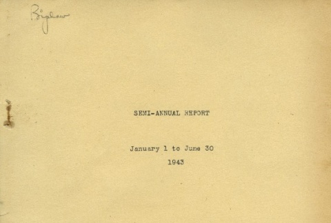 War Relocation Semi-Annual Report (ddr-densho-156-107)