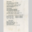 Lyrics for baseball cheers for Suzie Wong team (ddr-densho-367-218)