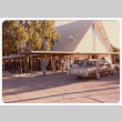 BCA convention attendees stand outside the Arizona Buddhist Church (ddr-sbbt-3-139)