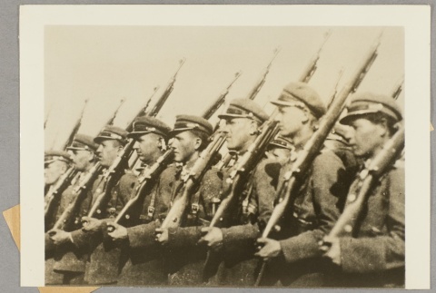 Soldiers with rifles (ddr-njpa-13-1049)
