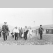 Hoshidan members leaving Tule Lake (ddr-densho-37-194)