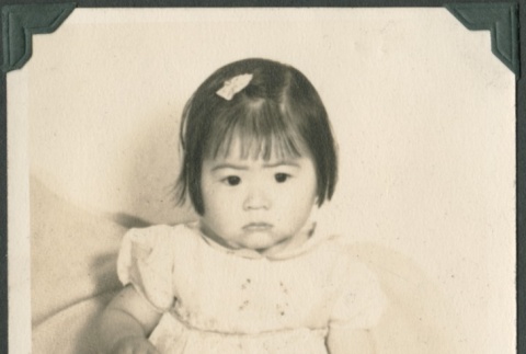Portrait of baby girl (ddr-densho-321-29)