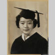 Mikie Kageyama Graduation Portrait (ddr-densho-287-708)