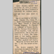 Agnes Sakura obituary clipping from Eatonville (ddr-densho-523-671)