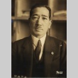 Portrait of Saburo Nakanishi, a Diet member (ddr-njpa-4-1246)